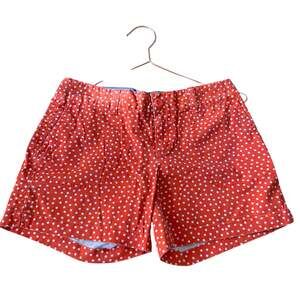 Maurices orange polka dot short size junior 5/6